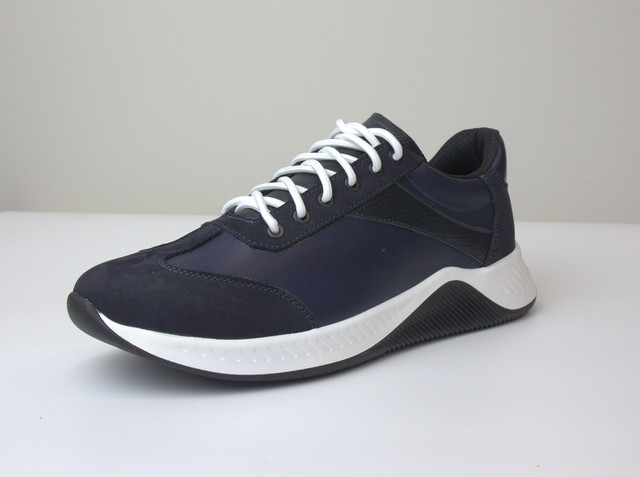 Сині кросівки чоловічі шкіряні нубук вставки взуття великих розмірів Rosso Avangard DolGa Blu Floto Nub BS 1385596575 Сині кросівки чоловічі шкіряні нубук вставки взуття великих розмірів Rosso Avangard DolGa Blu Floto Nub BS 1385596575