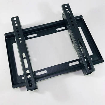 Кронштейн для ТВ до 25 кг, 14"-42", V35, Чорний / Кріплення для телевізора на стіну / Кріплення для телевізора