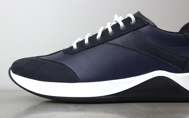 Сині кросівки чоловічі шкіряні нубук вставки взуття великих розмірів Rosso Avangard DolGa Blu Floto Nub BS 1385596575 Сині кросівки чоловічі шкіряні нубук вставки взуття великих розмірів Rosso Avangard DolGa Blu Floto Nub BS 1385596575