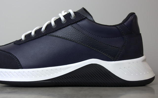 Сині кросівки чоловічі шкіряні нубук вставки взуття великих розмірів Rosso Avangard DolGa Blu Floto Nub BS 1385596575 Сині кросівки чоловічі шкіряні нубук вставки взуття великих розмірів Rosso Avangard DolGa Blu Floto Nub BS 1385596575