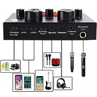 Bluetooth звуковая карта внешняя Black со встроенными AmmuNation