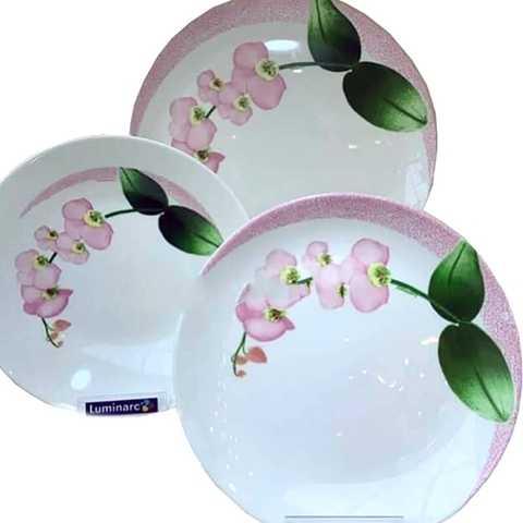 Сервіз столовий 19 предметів Diwali Pink Orchid Luminarc Q0055