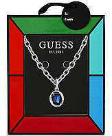 Набор украшений GUESS колье и серьги-гвоздики оригинал