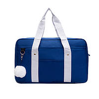 Японская школьная сумка Аниме ученическая сумка Синяя (7926)