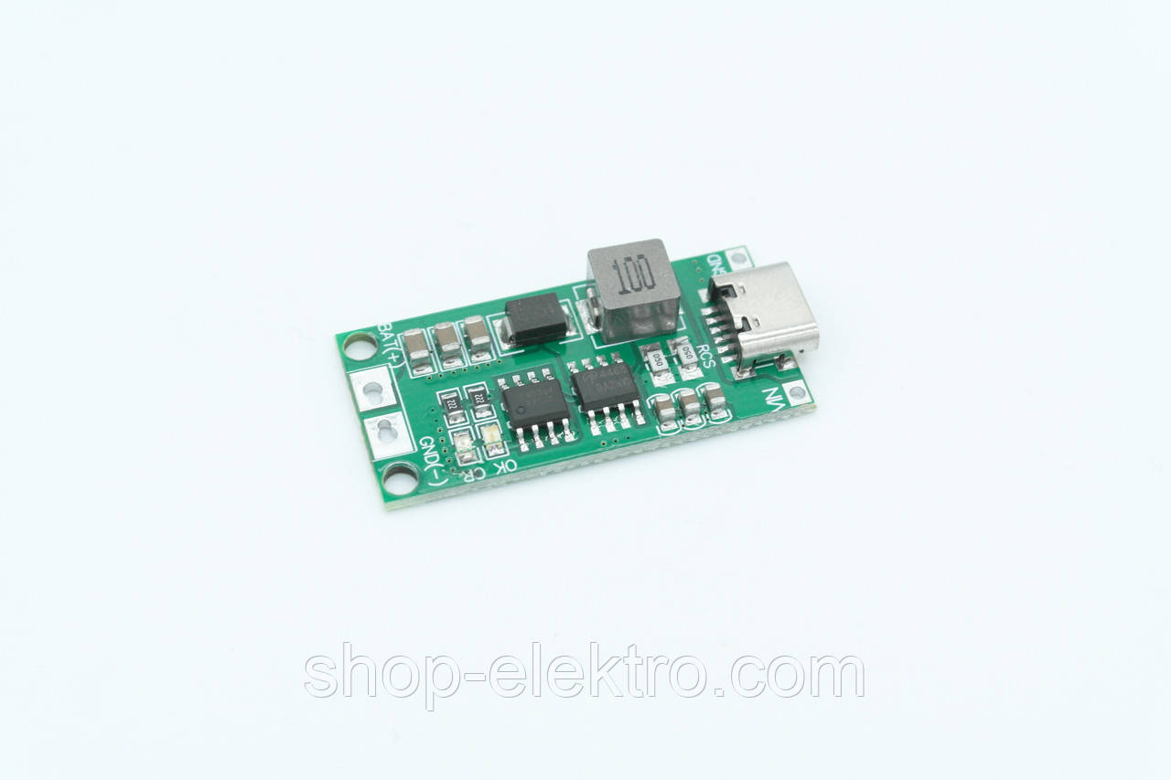 Контроллер заряду 3S 2A Type-C 12.6V ddtccrub, фото 1