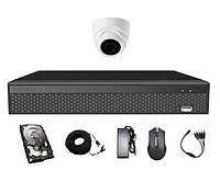 Комплект відеоспостереження CoVi Security AHD-1D 5MP MasterKit + HDD500