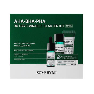 Набір мініатюр для проблемної шкіри SOME BY MI AHA-BHA-PHA 30 Days Miracle Starter Kit