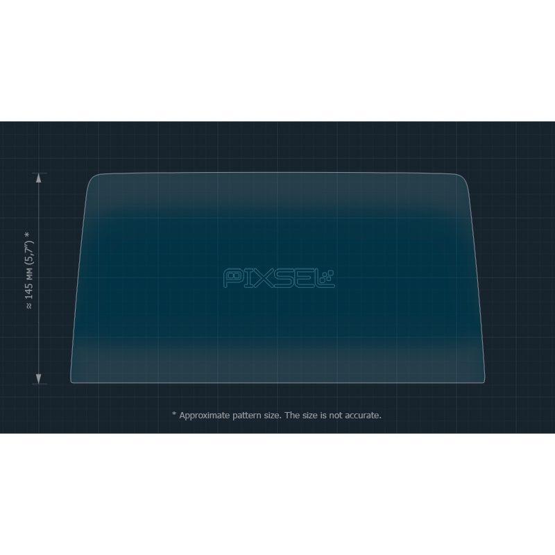 Захисне гібридне скло на монітор 12.6" MATT MAXUS EDELIVER 9 2021 -