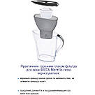 Фільтр води для дому Brita Marella XL Великий фільтр глечик 3,5 л Чорний + Картриджі 6 шт, фото 5