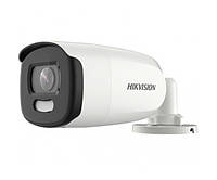 Відеокамера 2Мп ColorVu Turbo HD з PIR датчиком та сиреною Hikvision DS-2CE12DFT-PIRXOF (2.8 мм)