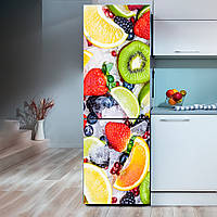 Самоклеящаяся виниловая наклейка на холодильник Decor-oboi