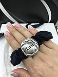 Брендова гумка для волосся середня з логотипом Діор/Dior, фото 4