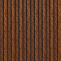 Декоративная рейка на стену панель рейка деревянная для стен рейка стеновая реечная панель 120*2900*11мм 1747
