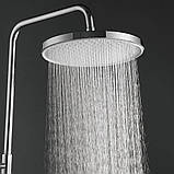 Тропічний душ GAPPO G002-26, Ø260 мм, білий/хром, фото 4