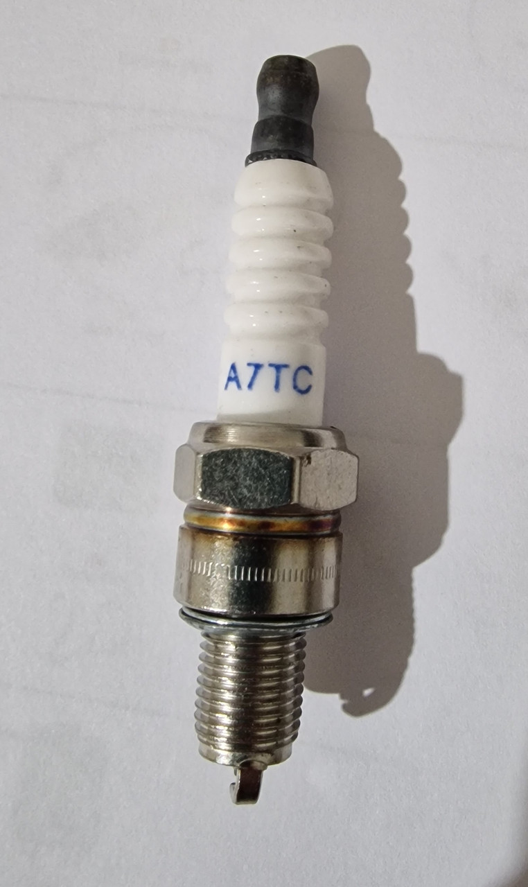 Свеча ○ 10 мм А7ТС 139 f мотокоса 4т, генератор, фото 1