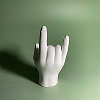 Фигура руки, Декоративные руки, Фигура рок, Фигура палец вверх, подарок блогеру