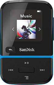 Мультимедійний портативний програвач Sandisk Clip Sport Go 32GB Blue