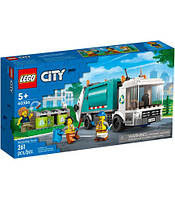 Конструктор LEGO City 60386 Мусороперерабатывающий грузовик | набор Лего сити оригинал на 261 деталей