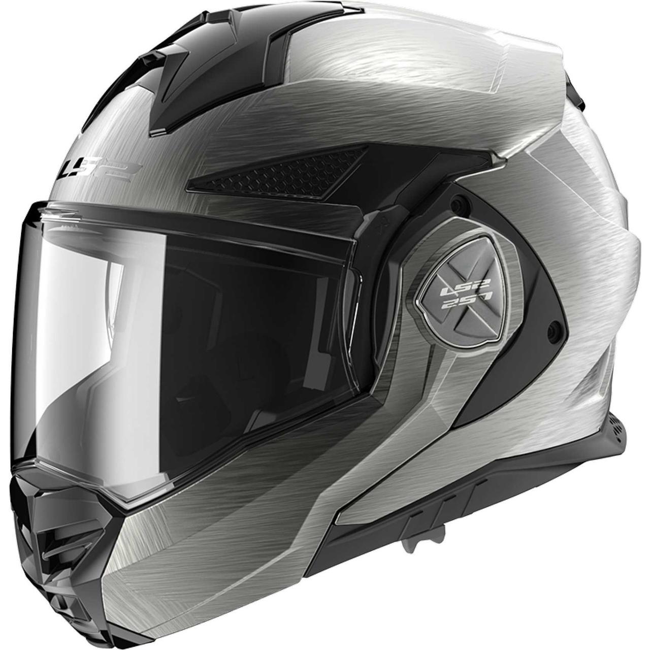 МОТОШОЛОМ МОДУЛЯР LS2 FF901 ADVANT X JEANS КОЛІР GLOSS TITANIUM