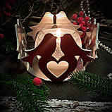 Підсвічник Чародійка новорічний Пташки, фото 3