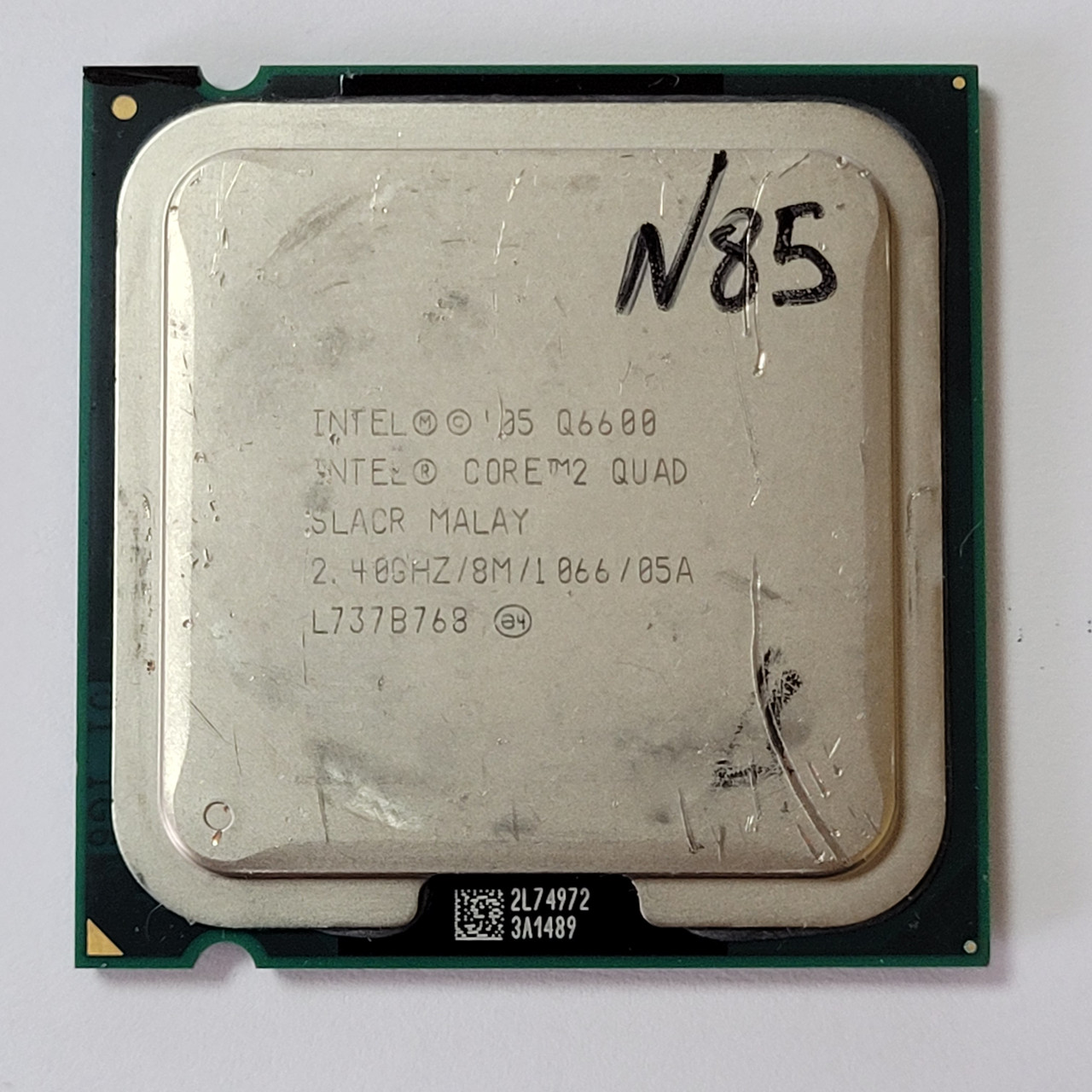 Процесор ЛОТ #85 Intel Core 2 Quad Q6600 SLACR 2.4GHz 8M Cache 1066 MHz FSB Socket 775 Б/У