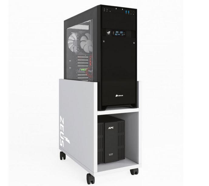 Подставка для системного блока Comp 2 каркас ЛДСП белый (Zeus ТМ ...