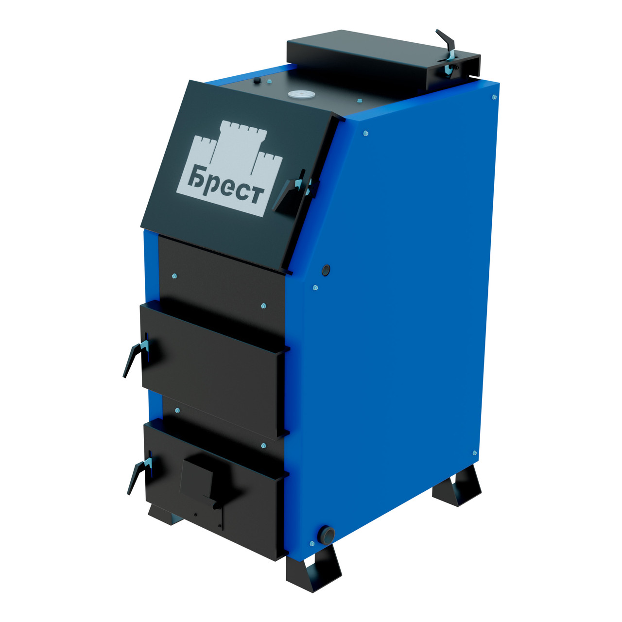 Котел шахтний 38 кВт "Брест Цитадель" тип Холмова. 7 мм