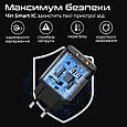 Мережевий зарядний пристрій Promate BiPlug-QC3 18W 2хUSB-A Black (biplug-qc3.eu-bk), фото 5