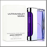 Paco Rabanne Ultraviolet Man туалетная вода 100 ml. (Тестер Пако Рабанна Ультрафиолет Мен)