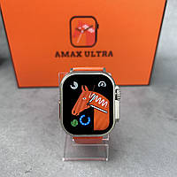 Розумний смарт годинник Smart Watch AMAX Ultra 49 mm HERMES Orange