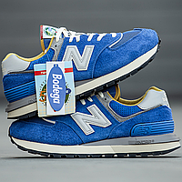 Кроссовки мужские New Balance 574 Legacy x Bodega Blue / Нью Баланс 574 синие