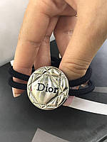 Гумка середня для волосся з логотипом Діор/ Dior