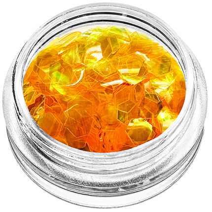 Луска для дизайну 3D оранжева велика, фото 1