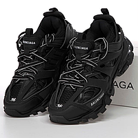 Кроссовки женские и мужские Balenciaga Track 3.0 black / Баленсиага Трек черные