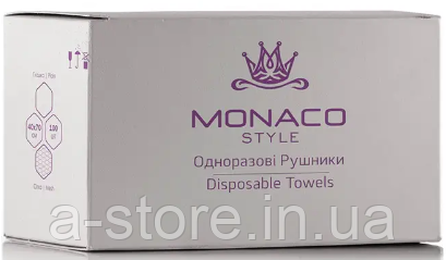 Одноразові рушники Monaco Style сітка, 40см Х 70см (100шт/уп)