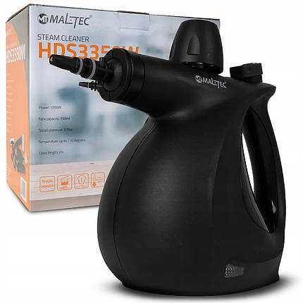 Пароочисник ручний Maltec Steamer HDS3350W для кахлю плитки вікон, фото 1