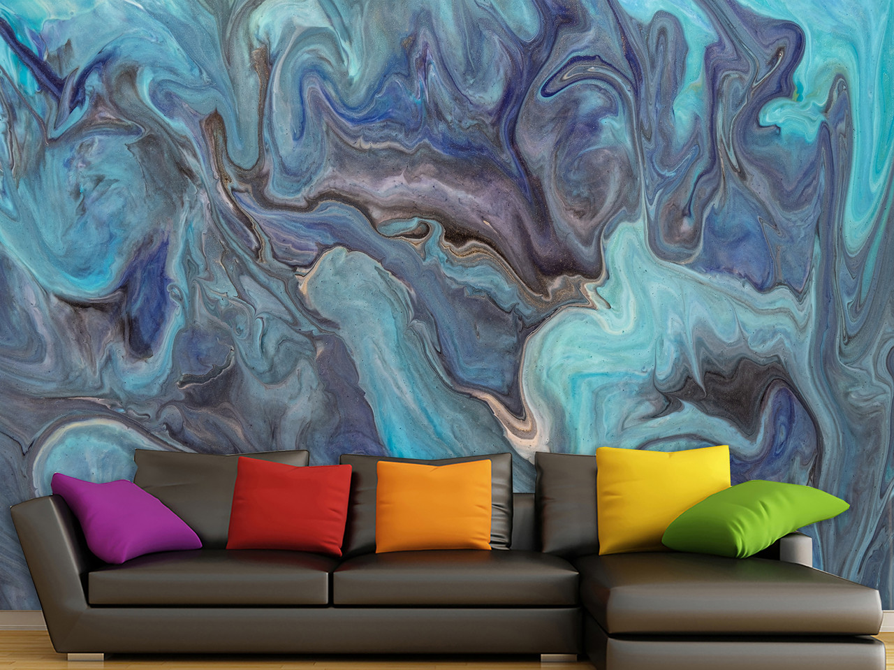 Фотошпалери на стіну самоклеюча плівка Oracal великі красиві в спальню, кухню, зал "Абстракція", фото 1