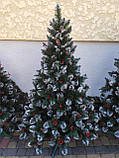 Ялинка Кармен з шишками і калиною 1.80м, фото 4