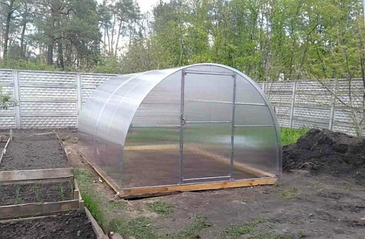 Теплиця з полікарбонатом Слов'яночка 3х6 м