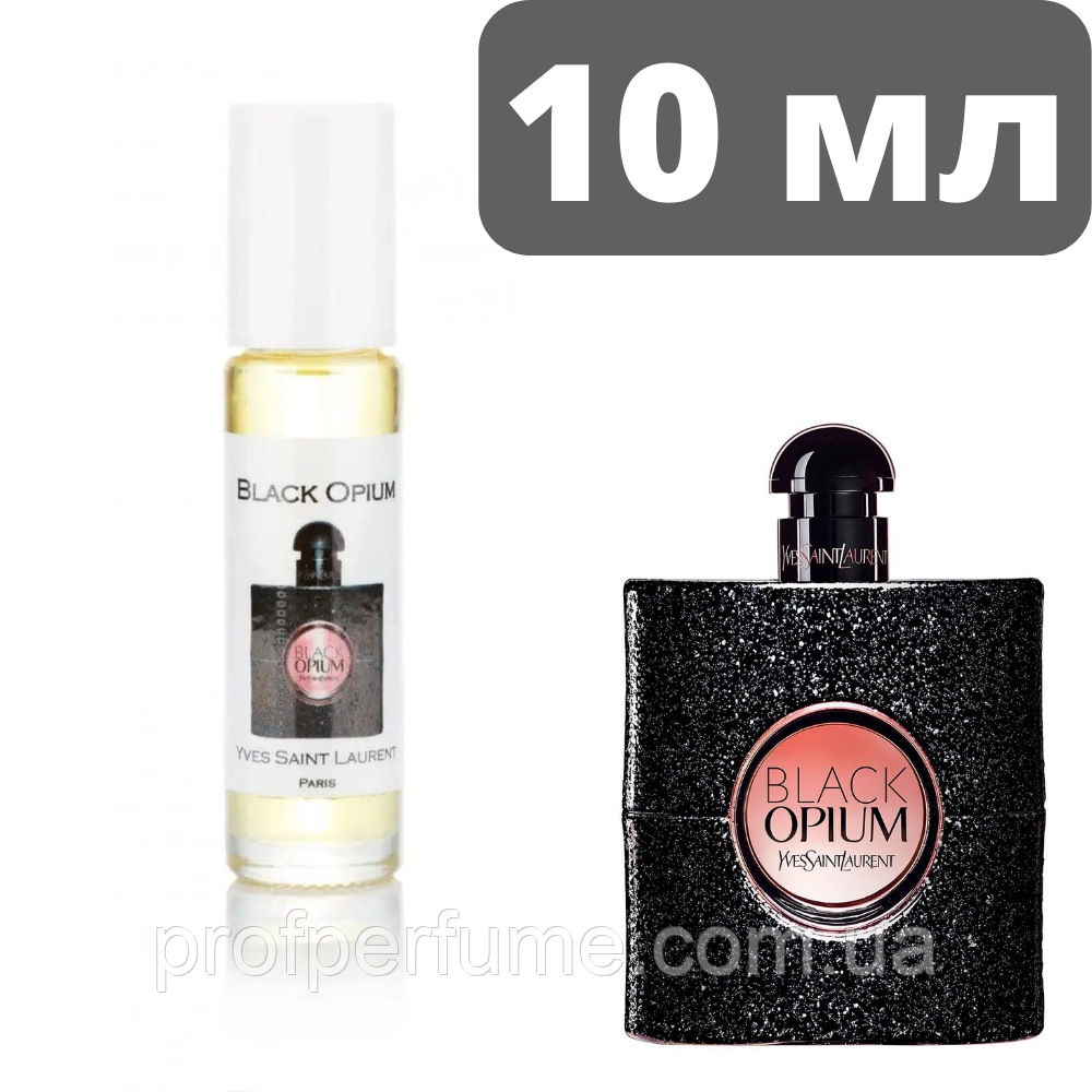 Масляные духи Yves Saint Laurent Black Opium 10 мл - фото 1 - id-p2053873131