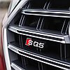 Емблема шильдік SQ5 AUDI (Ауди) для решітки радіатору - Хром 110х22 мм, фото 6
