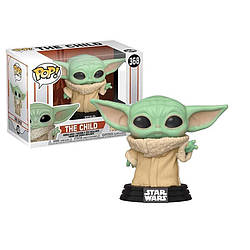 Фігурка Бейбі Йода 12 см. Фігурка Baby Yoda з головою, що хитається. Статуетка Бейбі Йода. ПВХ фігурка Baby Yoda. Фігурка малюк