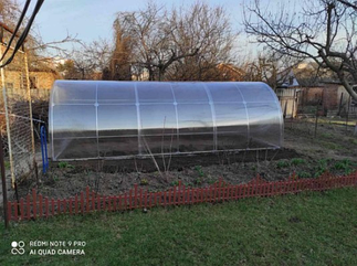 Теплиця з полікарбонатом Слов'яночка 3х12 м