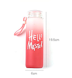 Пляшка для води Elite 500 мл Hello Master Pink, фото 2