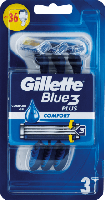 Gillette Blue 3 Plus Comfort (3 шт) Набор одноразовых станков для бритья G00071