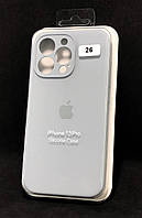 Чехол для телефона iPhone 13Pro Silicone Case original FULL Camera №26 ash (4you)