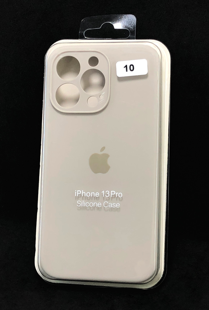Чохол для телефону iPhone 13Pro Silicone Case original FULL Camera №10 stone (4you)