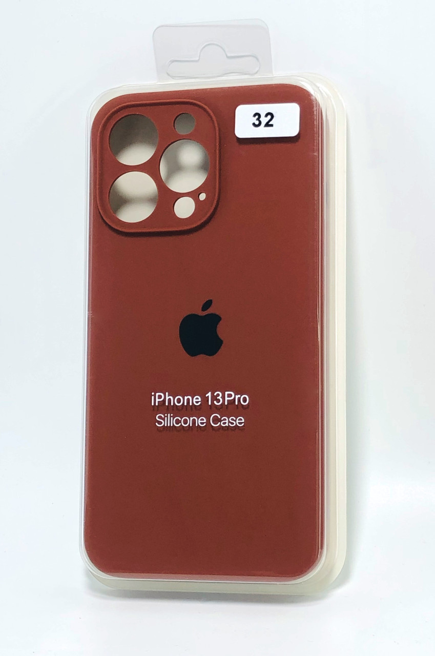 Чохол для телефону iPhone 13Pro Silicone Case FULL №32 milk chocolate (4you)