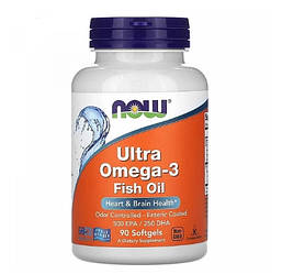 Жирні кислоти Now Foods Ultra Omega 3 - 90 капс
