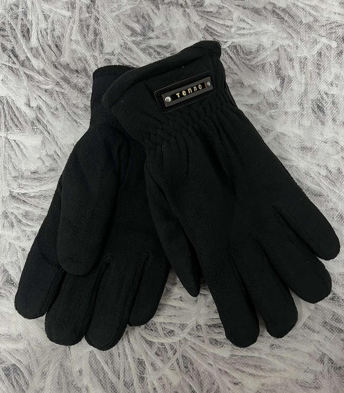 Перчатки чоловічі чорні 7080